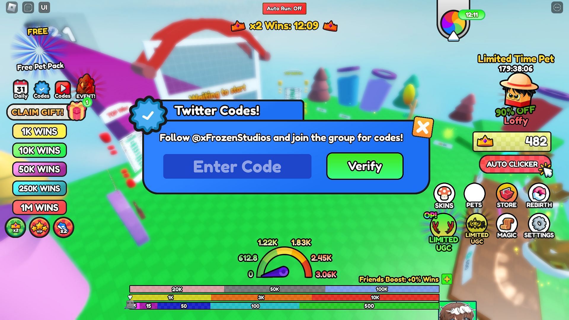 Active codes for Mushroom Race (Image via Roblox)
