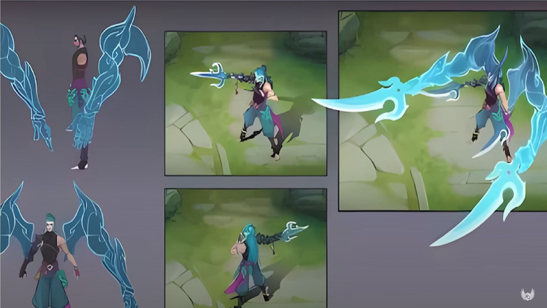 These leaked images sends an impression of the new hero having different forms like Yin (Image via YouTube/Kazuki official)