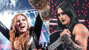 Rhea Ripley has a message for Becky Lynch and Liv Morgan after the Women's World Title match on WWE RAW