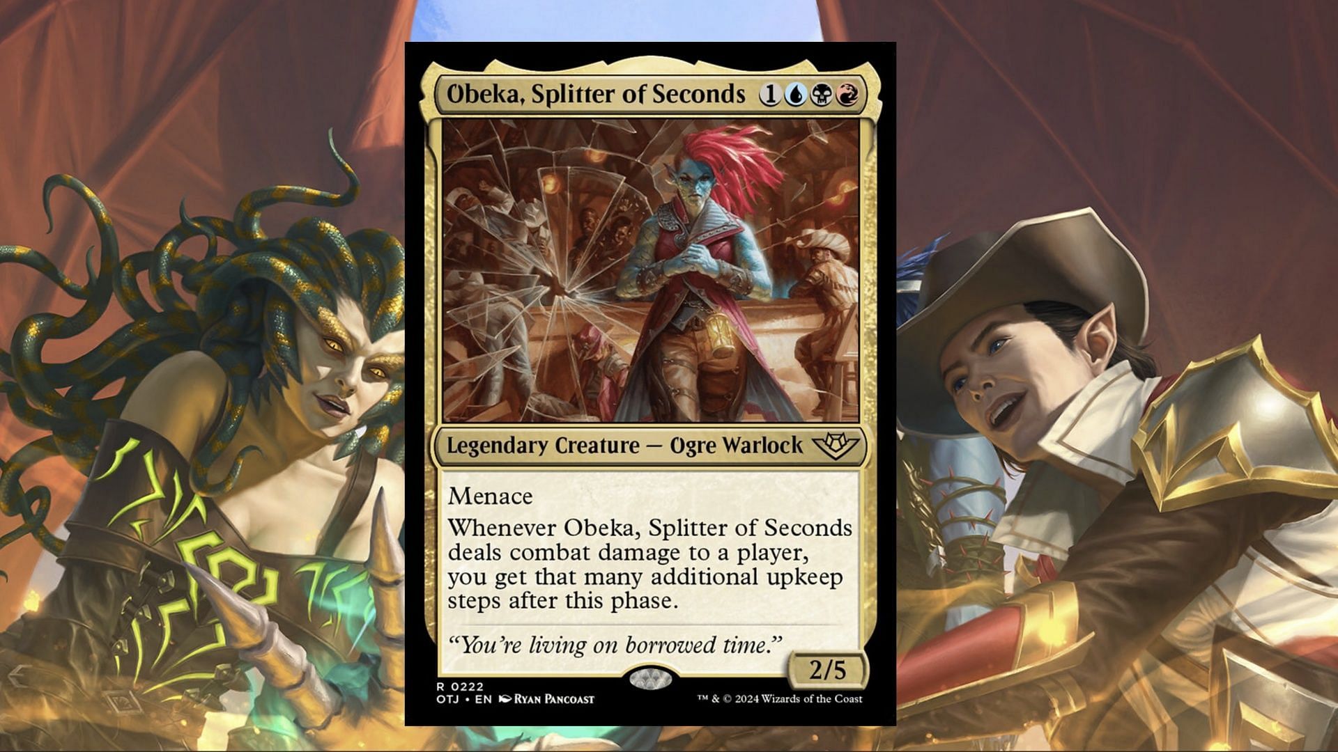 Obeka, Splitter of Seconds in Magic: The Gathering (Image via Wizards of the Coast)