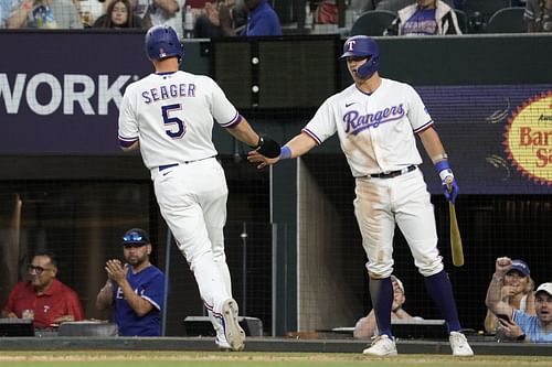 Texas Rangers - Corey Seager and Josh Jung (Image via Getty)