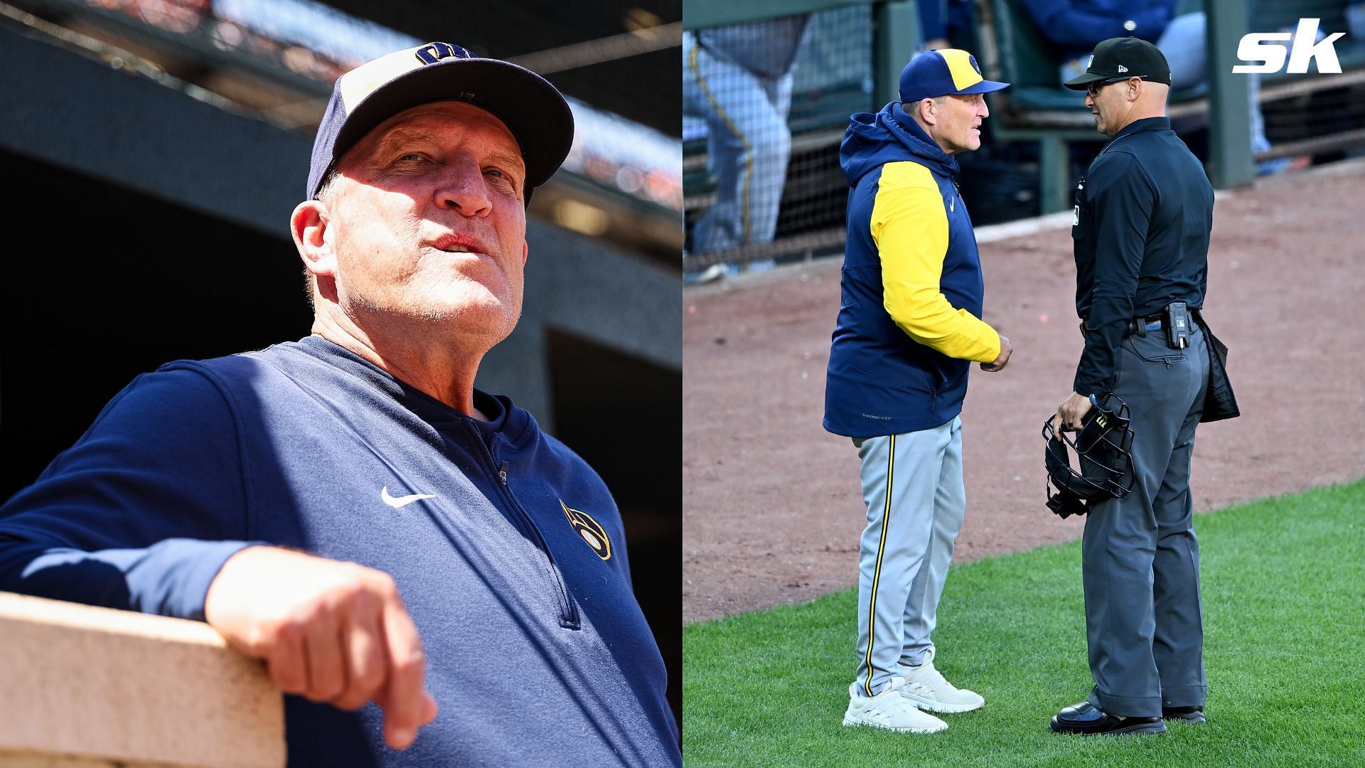 Watch: Brewers’ Pat Murphy gets ejected for first time as manager after ...