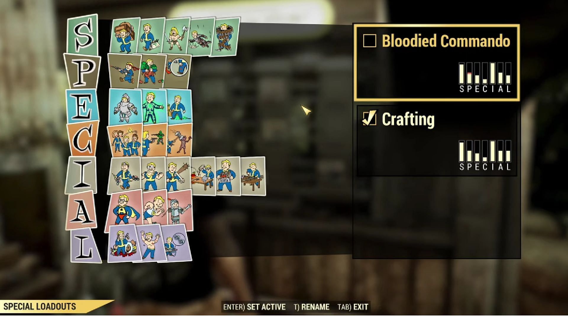 You can Respec using the Punch Card Machine (Image via Bethesda Game Studios)