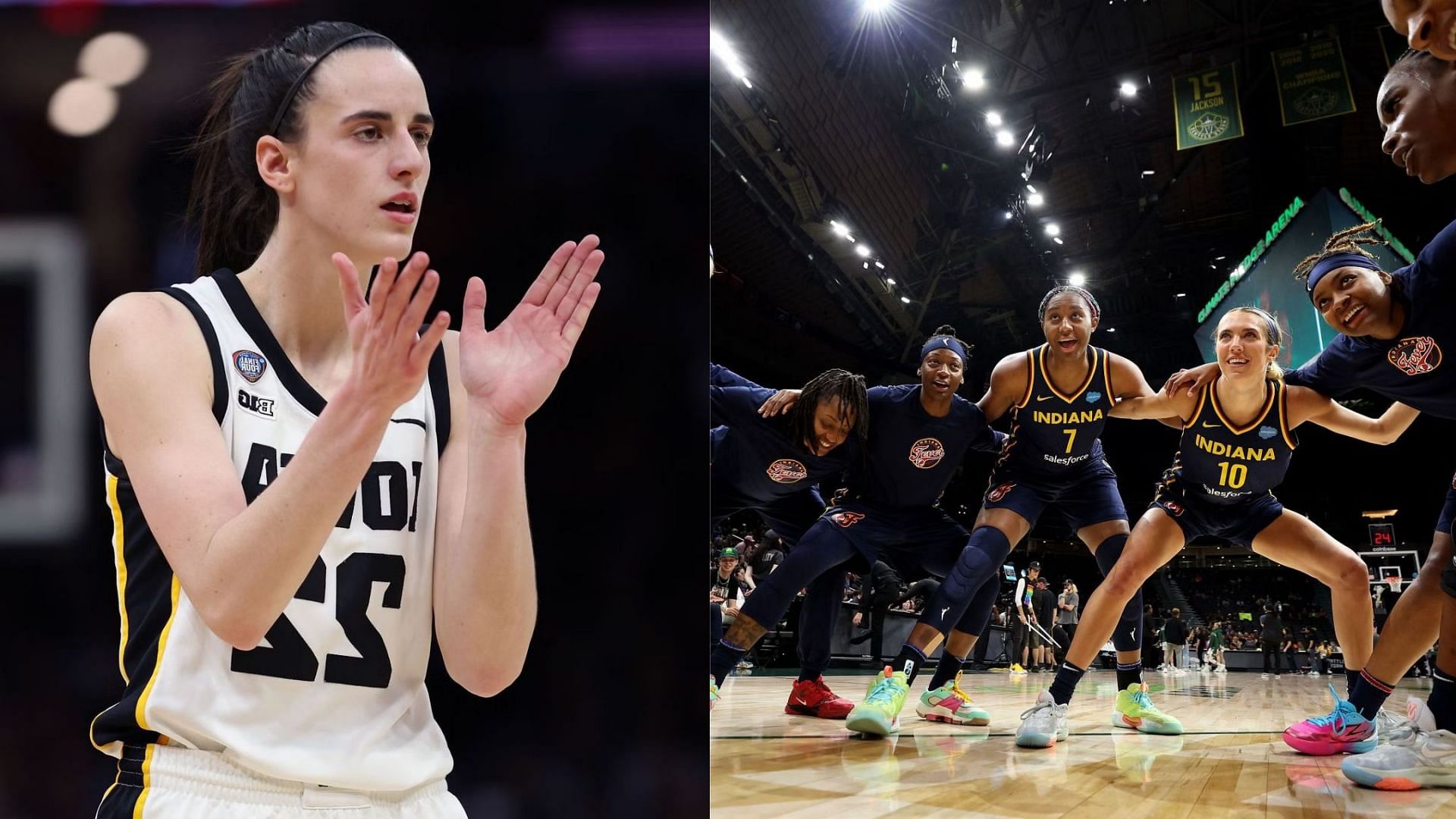 Caitlin Clark is expected to be the No.1 overall pick in the WNBA Draft by the Indiana Fever.