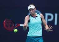 Rybakina at the Miami Open Presented by Itau 2024 - Day 10