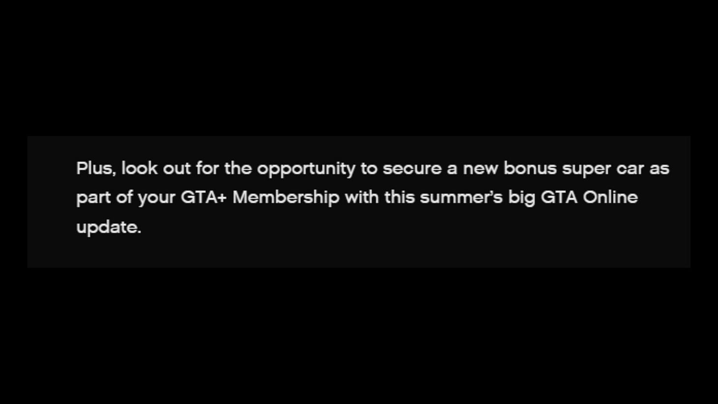 Confirmation of Summer update 2024 (Image via Rockstar Games)