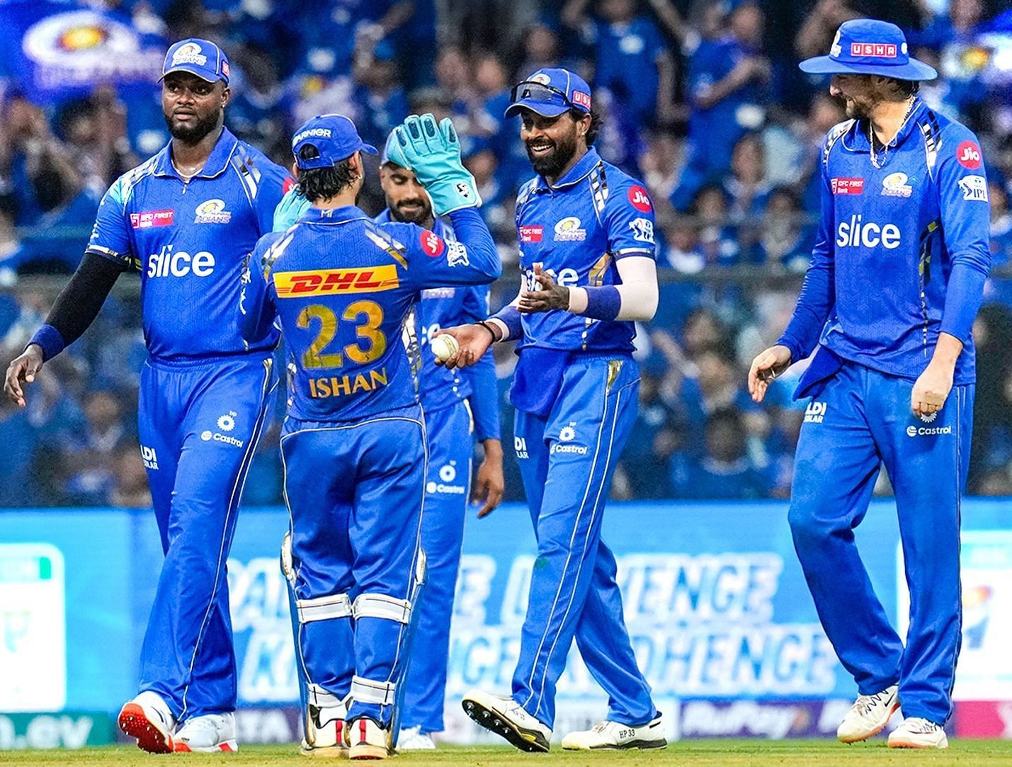 The Mumbai Indians have won their last two matches (Image via Instagram/@mumbaiindians)