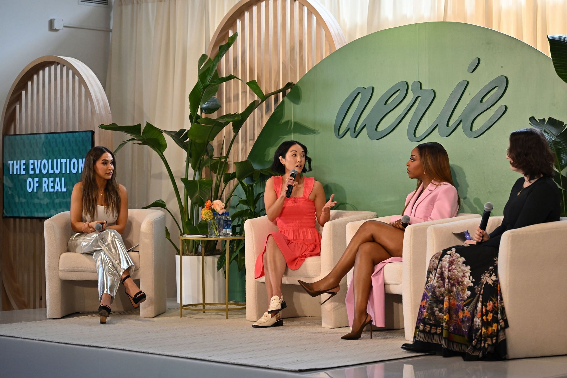 Aly Raisman, Halle Bailey And More At The Aerie REAL Fest - Atlanta, Georgia - 3.23