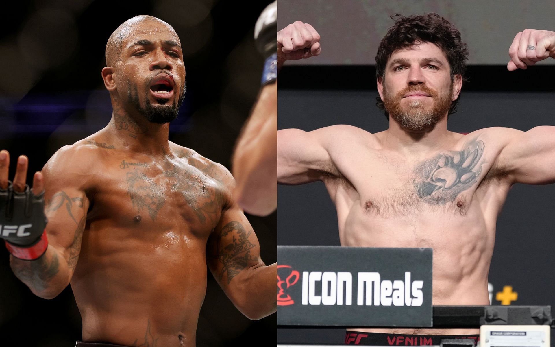 Bobby Green (left) and Jim Miller (right) are booked for a fight at UFC 300 [Image via: Getty Images] 