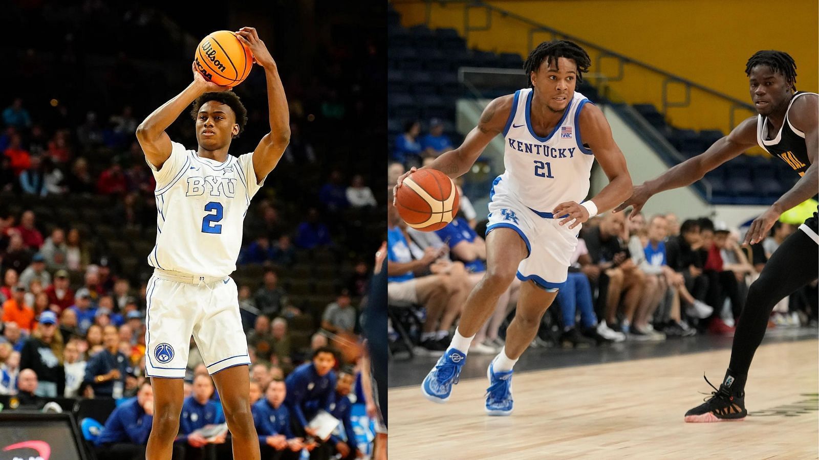 BYU transfer Jaxson Robinson and Kentucky transfer DJ Wagner are two transfer/NBA candidates to watch.