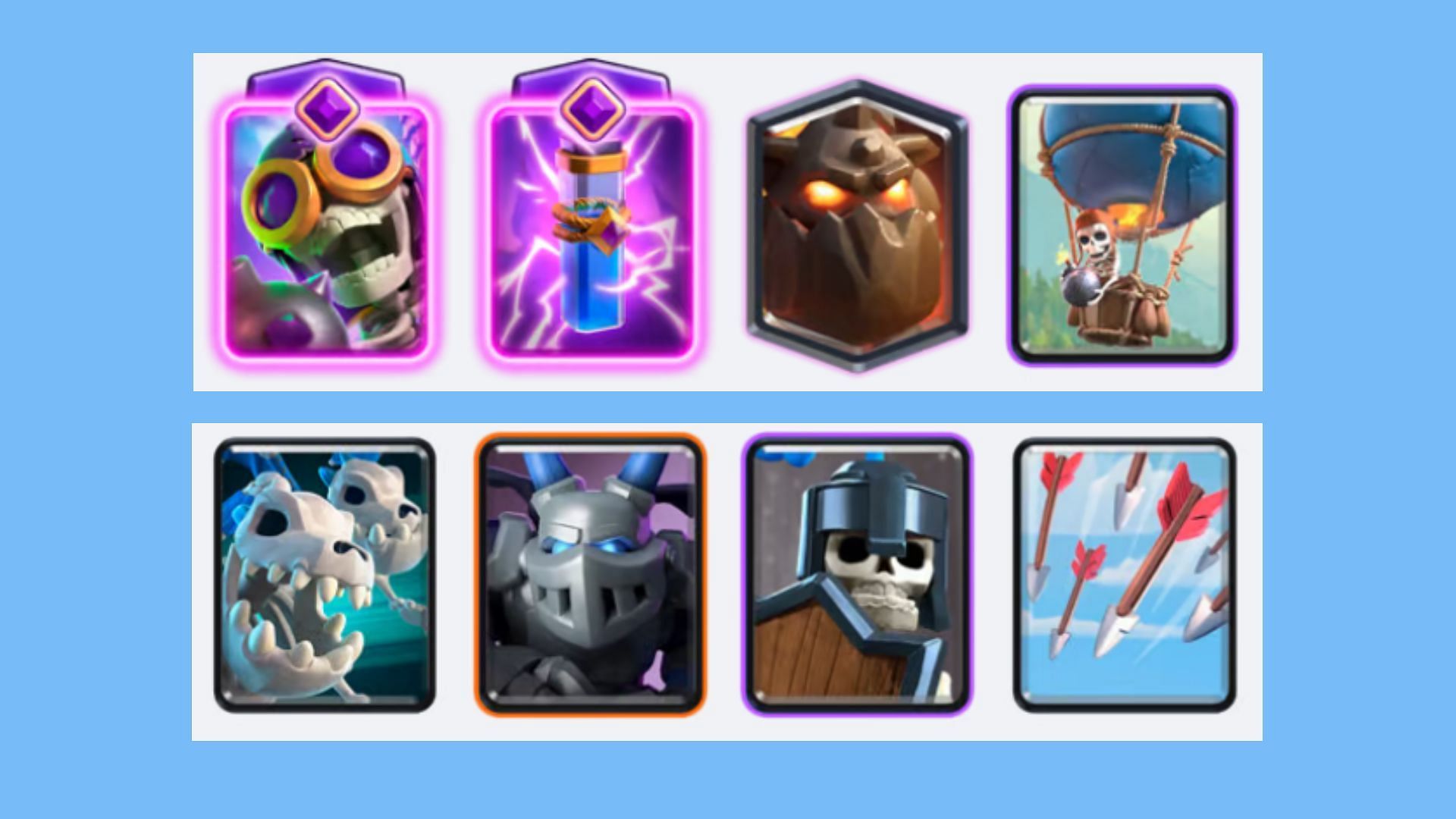 Bomber-Mega Minion deck (Image via Supercell)