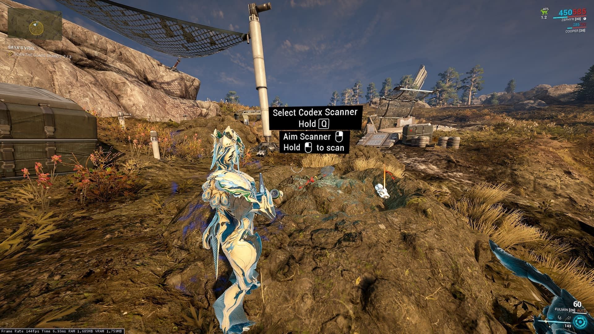 Gara&#039;s main blueprint is the reward for completing the Saya&#039;s Vigil quest in Cetus (Image via Digital Extremes)