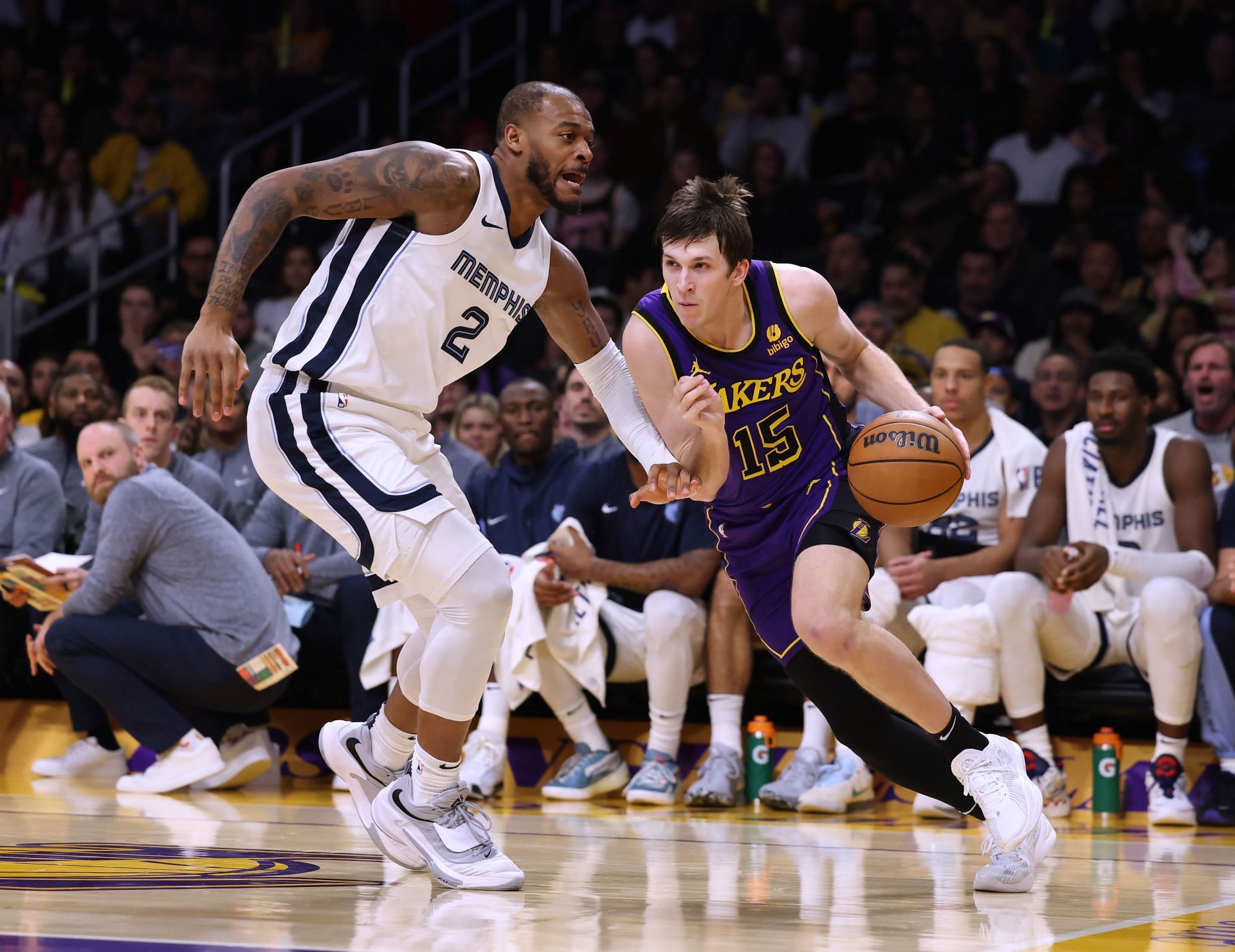 Memphis Grizzlies v Los Angeles Lakers