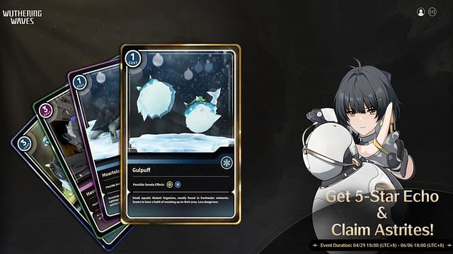Wuthering Waves Echo Summon Event: How to get free 5-star Echo 
