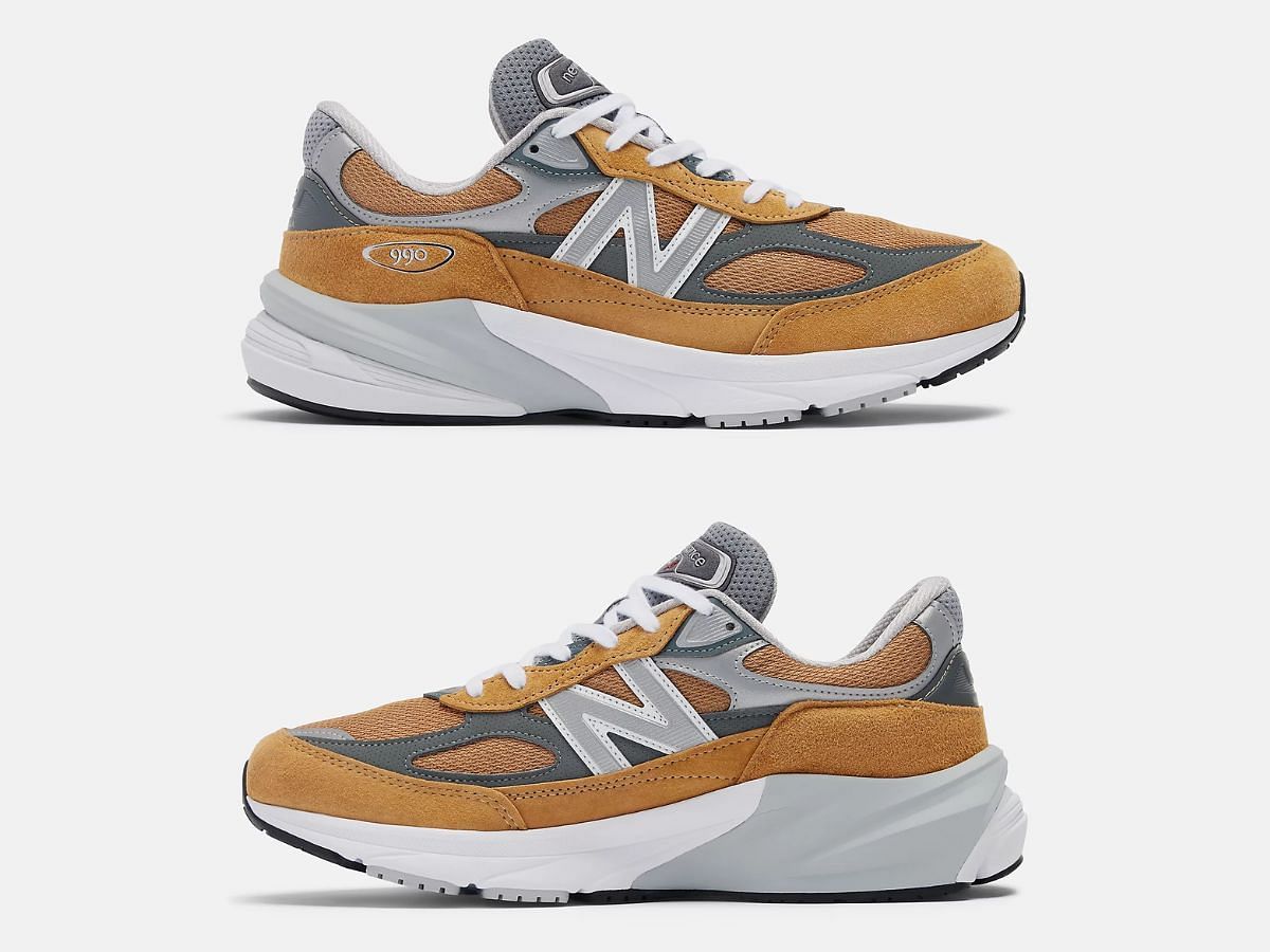 New Balance Made in USA 990v6 &quot;Workwear with grey&quot; sneakers (Image via New Balance)