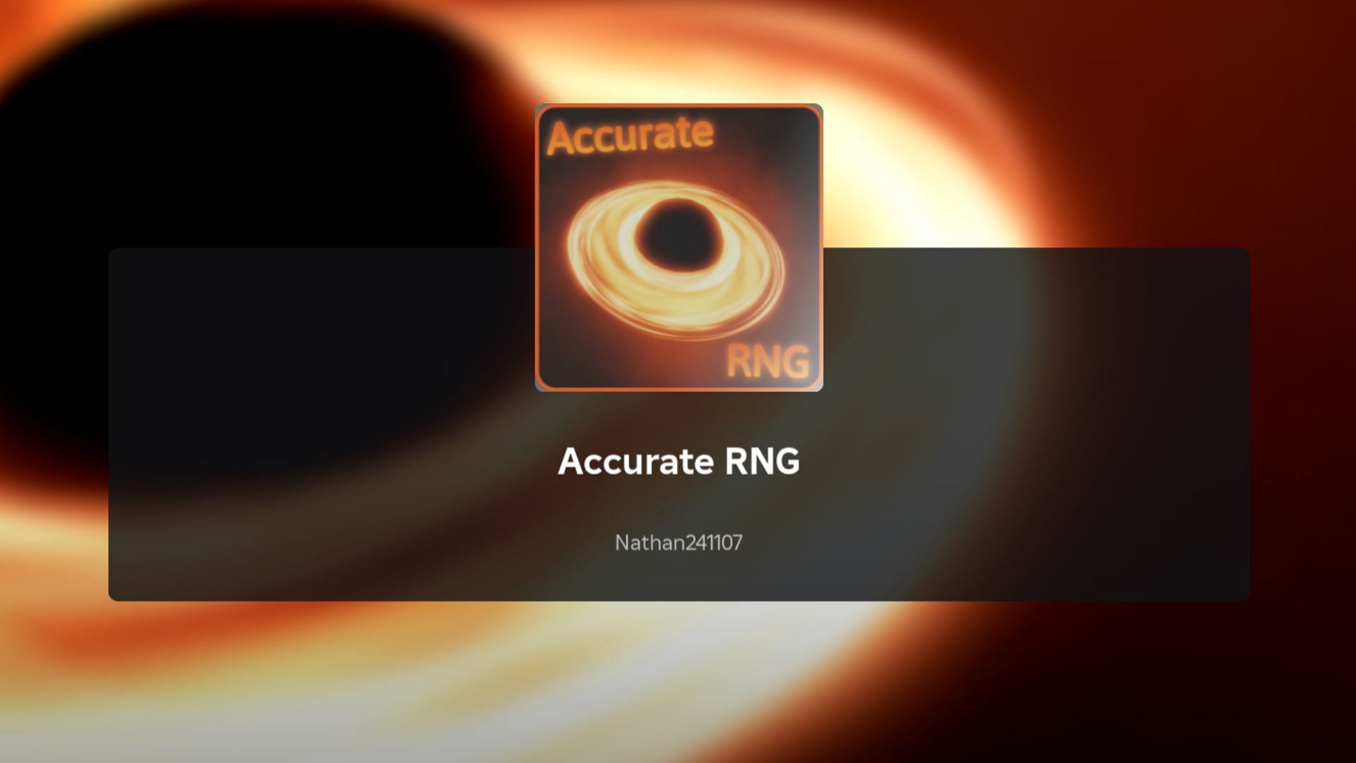 Accurate RNG loading screen cover