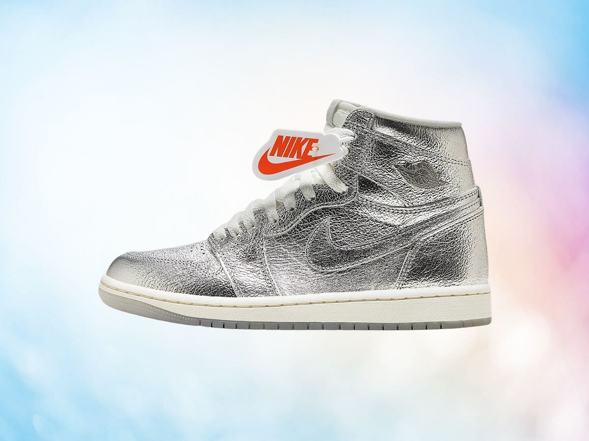 Air Jordan 1 High OG WMNS &quot;Chrome&quot; (Image via Sneakernews)