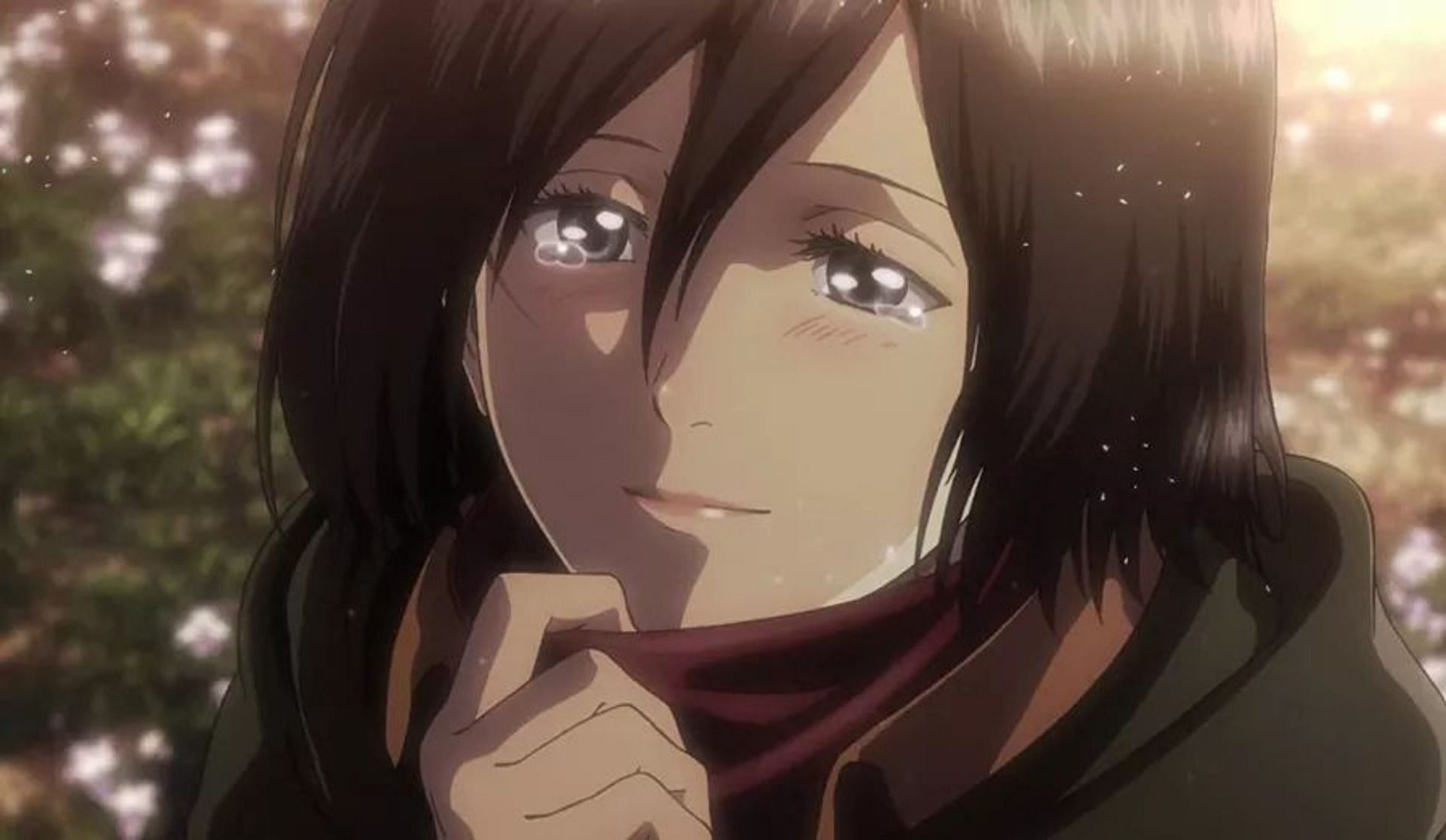 Mikasa Ackerman in Attack on Titan (Image via WIT)