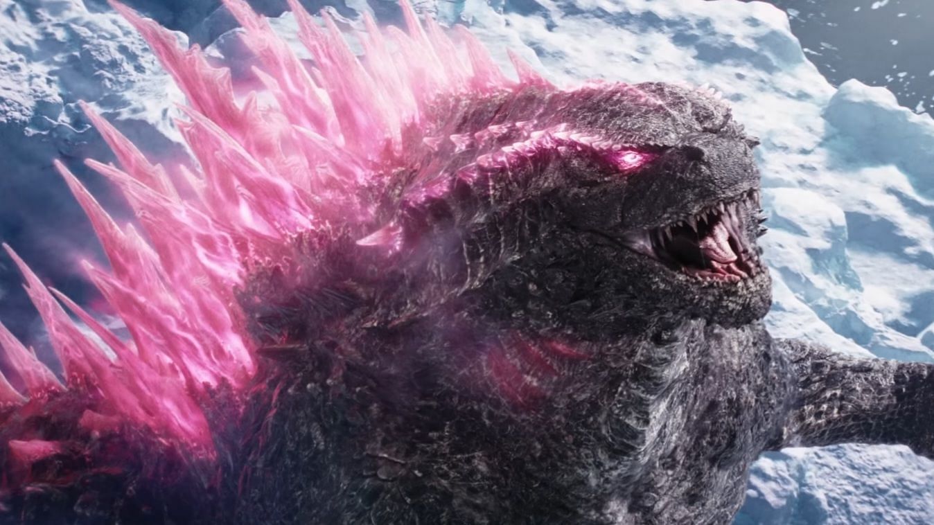 Godzilla in Godzilla x Kong: The New Empire (Image via Warner Bros Pictures, Godzilla x Kong The New Empire Trailer, 01:58)