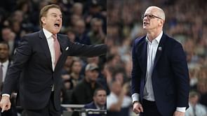 "No let up, never lost focus": St. John's HC Rick Pitino lauds Dan Hurley's UConn following back-to-back national championship win