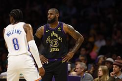 "May see them in the playoffs": LeBron James refuses to spill beans on defending OKC's near unguardable action