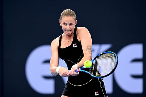 Karolina Pliskova at the 2024 Brisbane International: Day 5