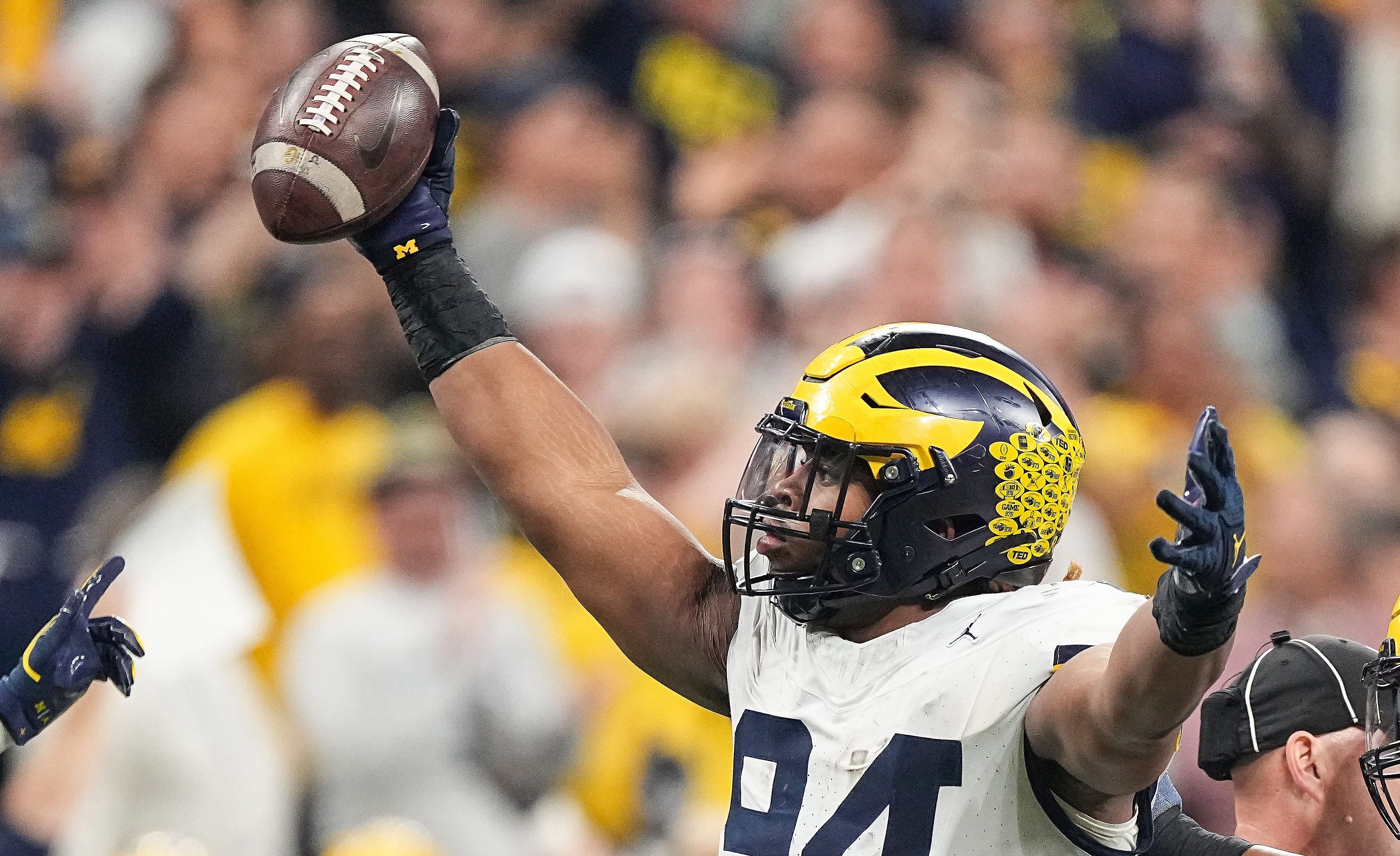 Michigan defensive line standout Kris Jenkins is a likely second round pick in the NFL Draft.