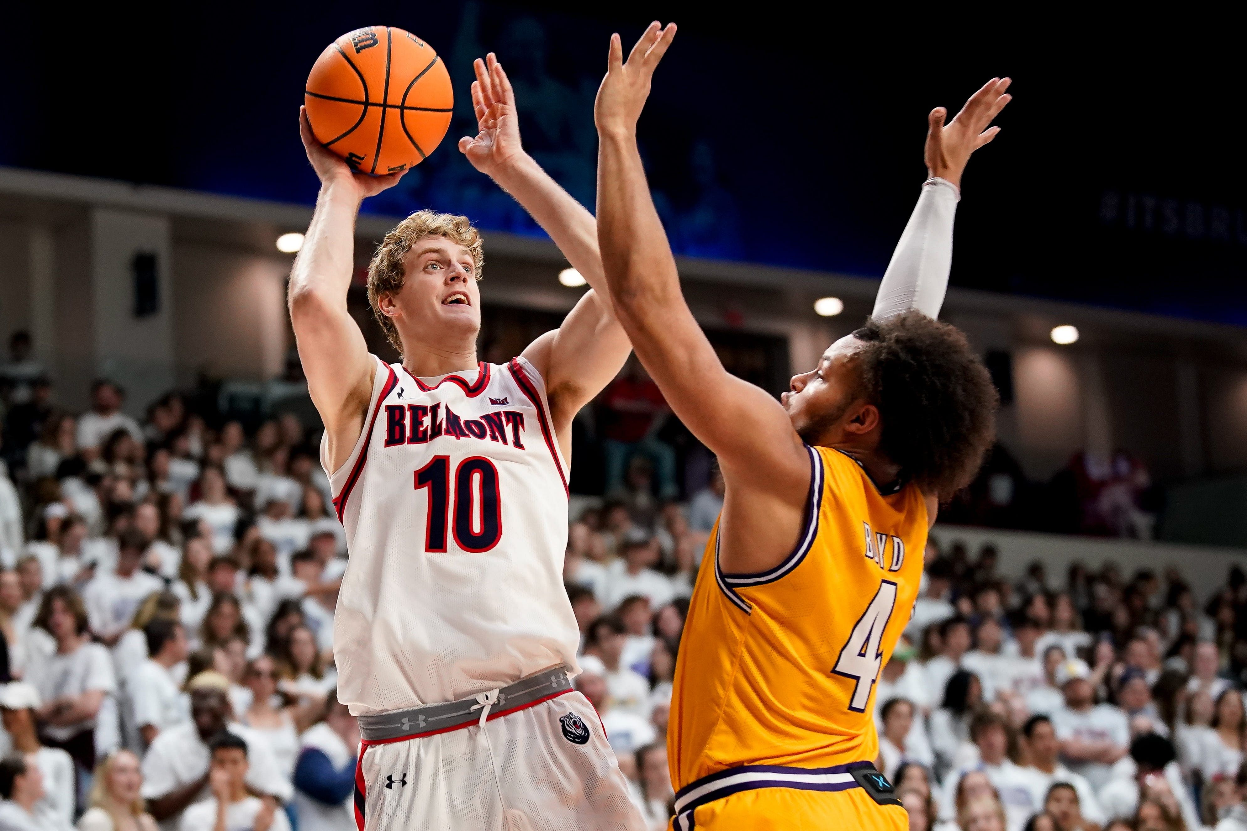 Cade Tyson was an All-Missouri Valley second-team selection in his second season with Belmont.