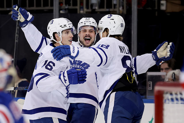 NHL: Toronto Maple Leafs at New York Rangers