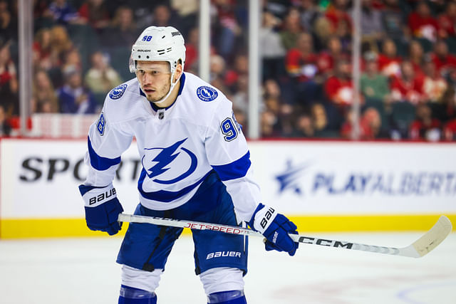 NHL: Tampa Bay Lightning at Calgary Flames