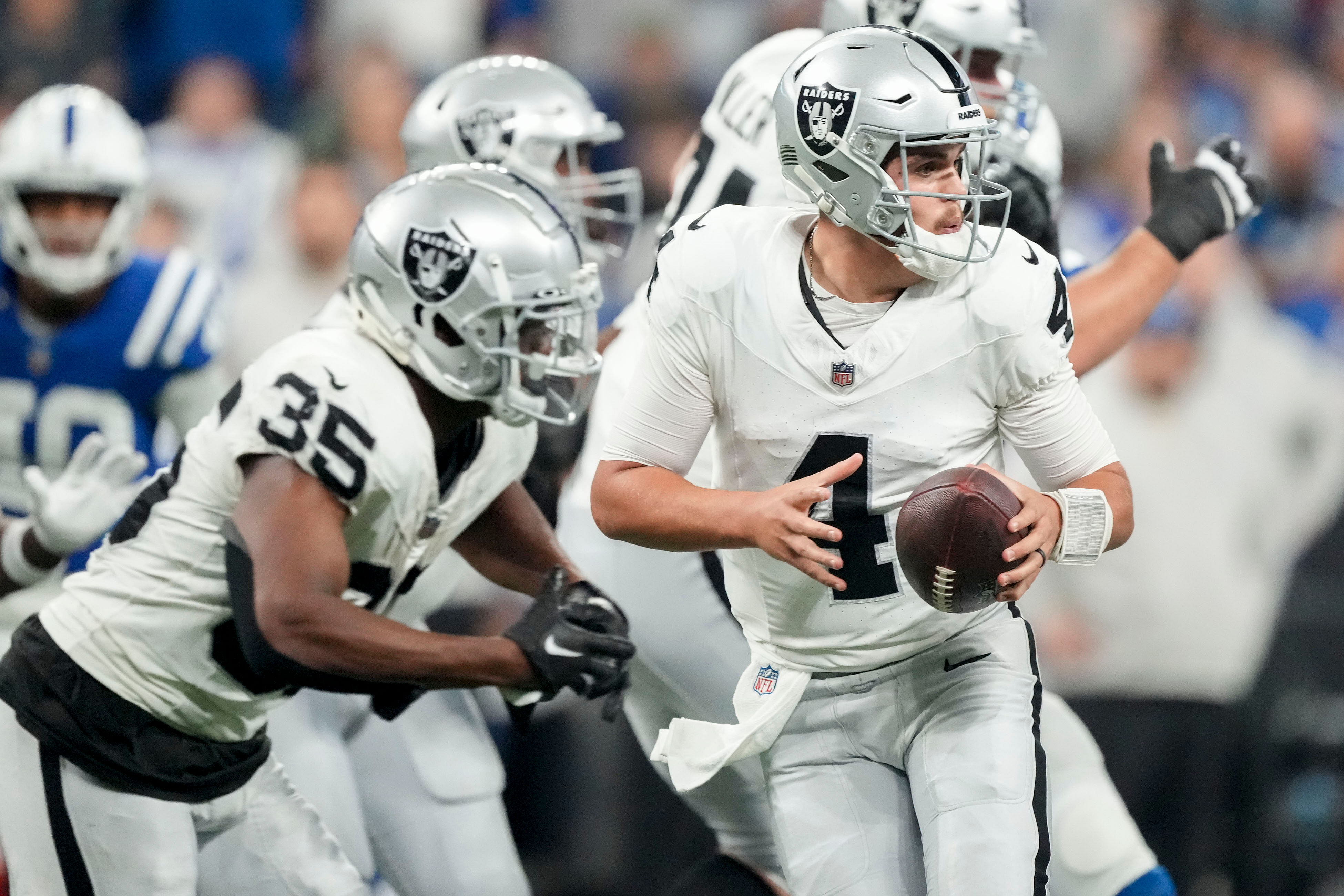 NFL: Las Vegas Raiders at Indianapolis Colts