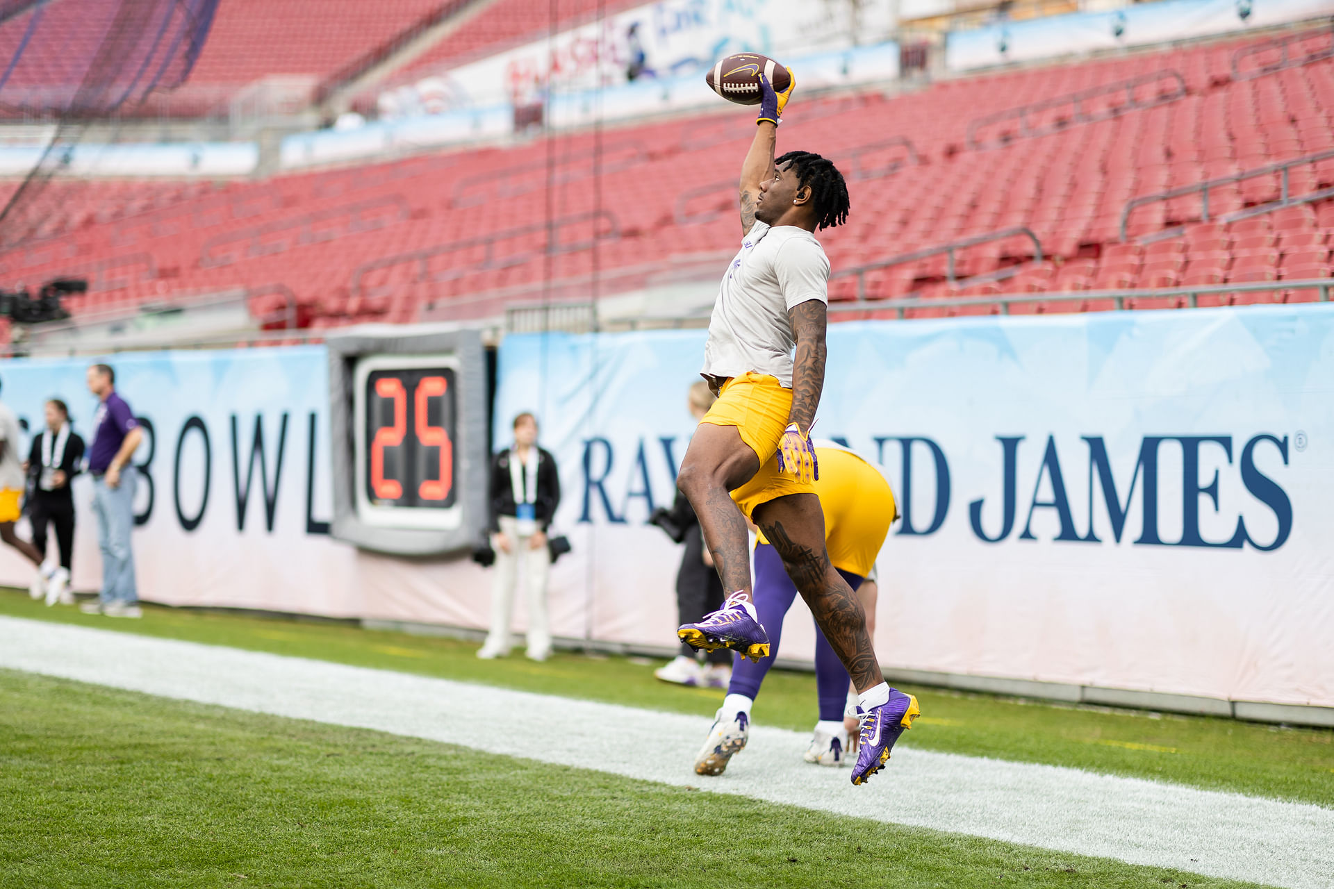 NCAA Football: Malik Nabers at ReliaQuest Bowl-Wisconsin at Louisiana State