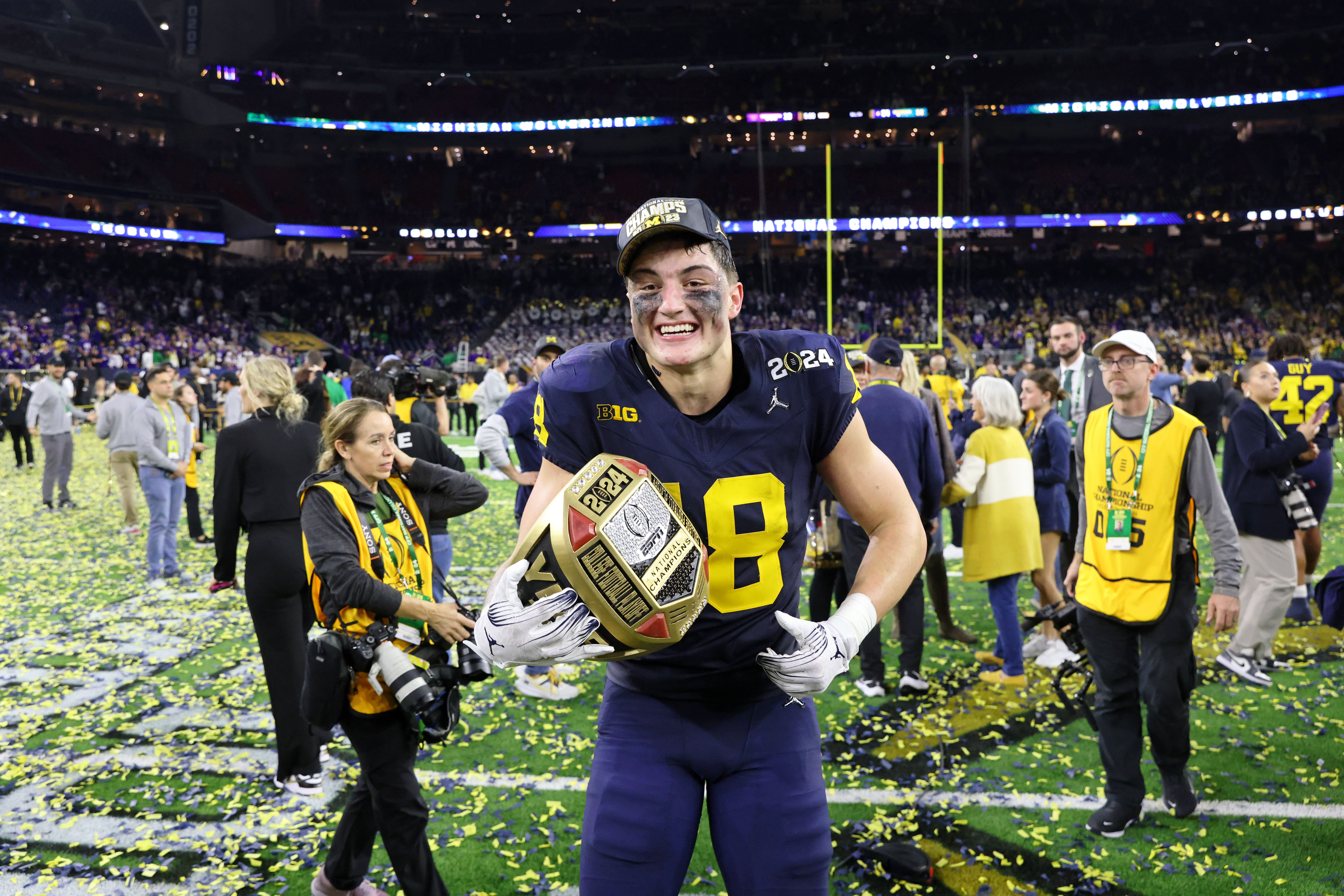 NCAA Football: CFP National Championship-Washington at Michigan