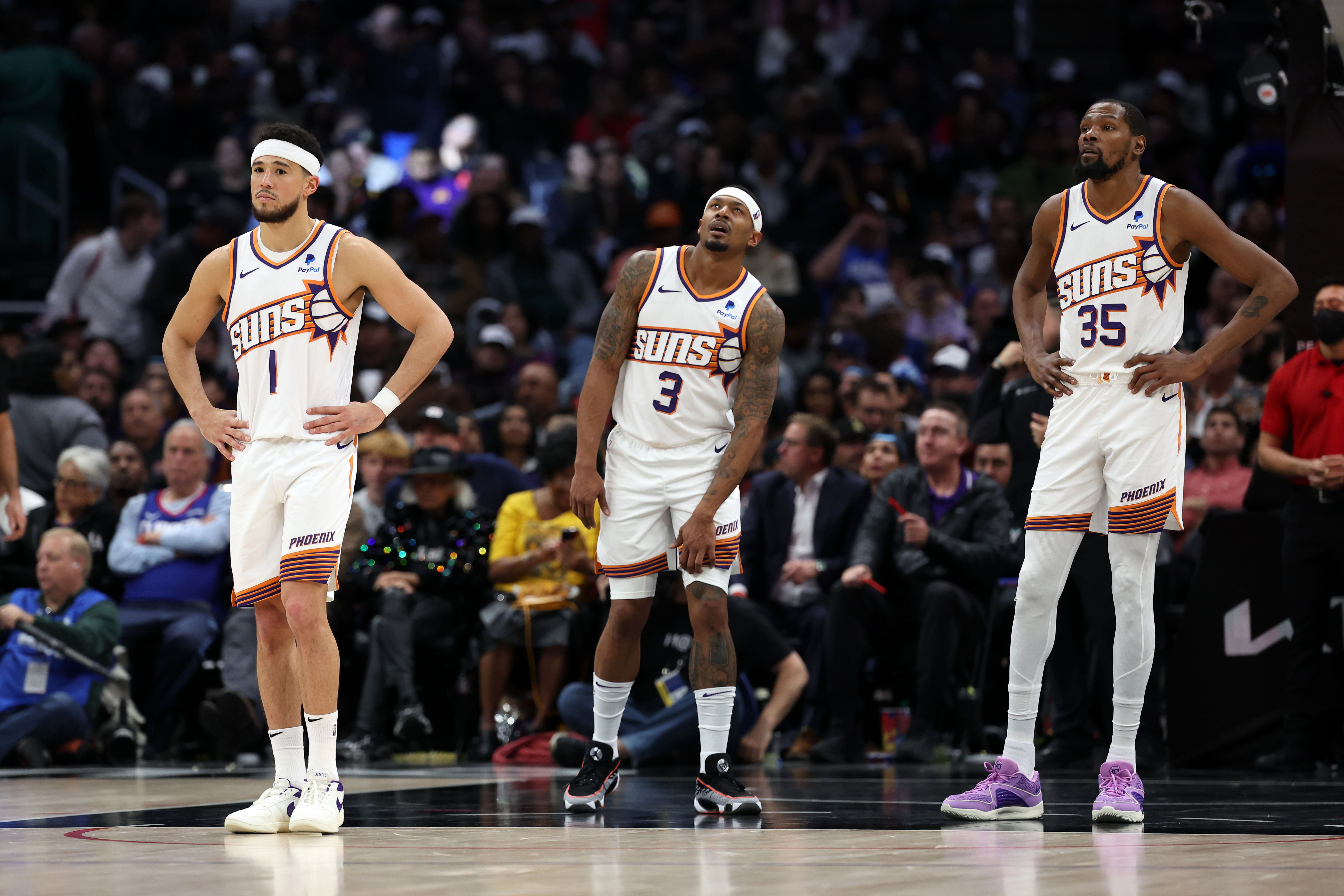 NBA: Phoenix Suns at Los Angeles Clippers