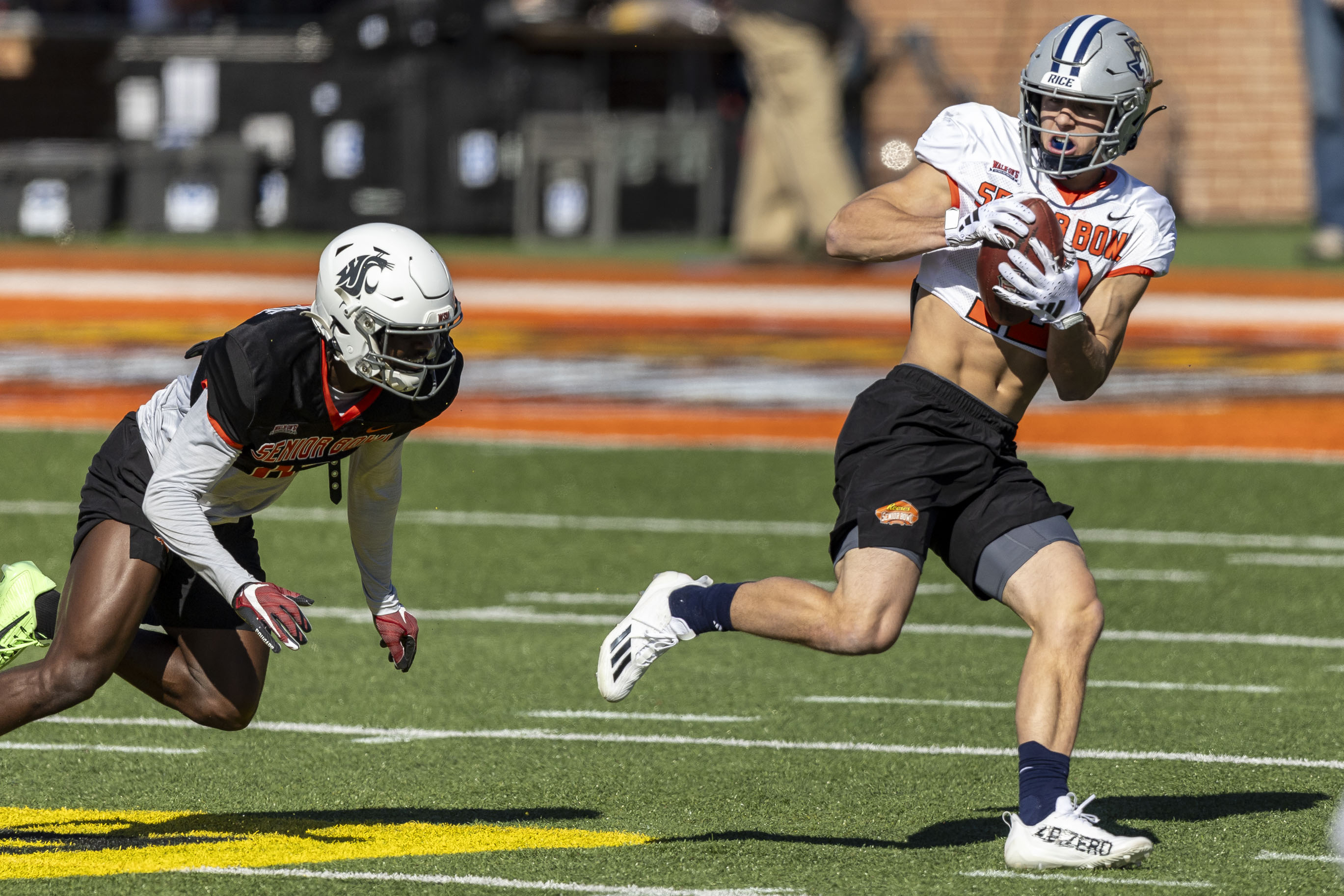 Rice WR Luke McCaffrey has genetics and big-play ability on his side as he tries to turn into an NFL difference-maker following the 2024 NFL draft.