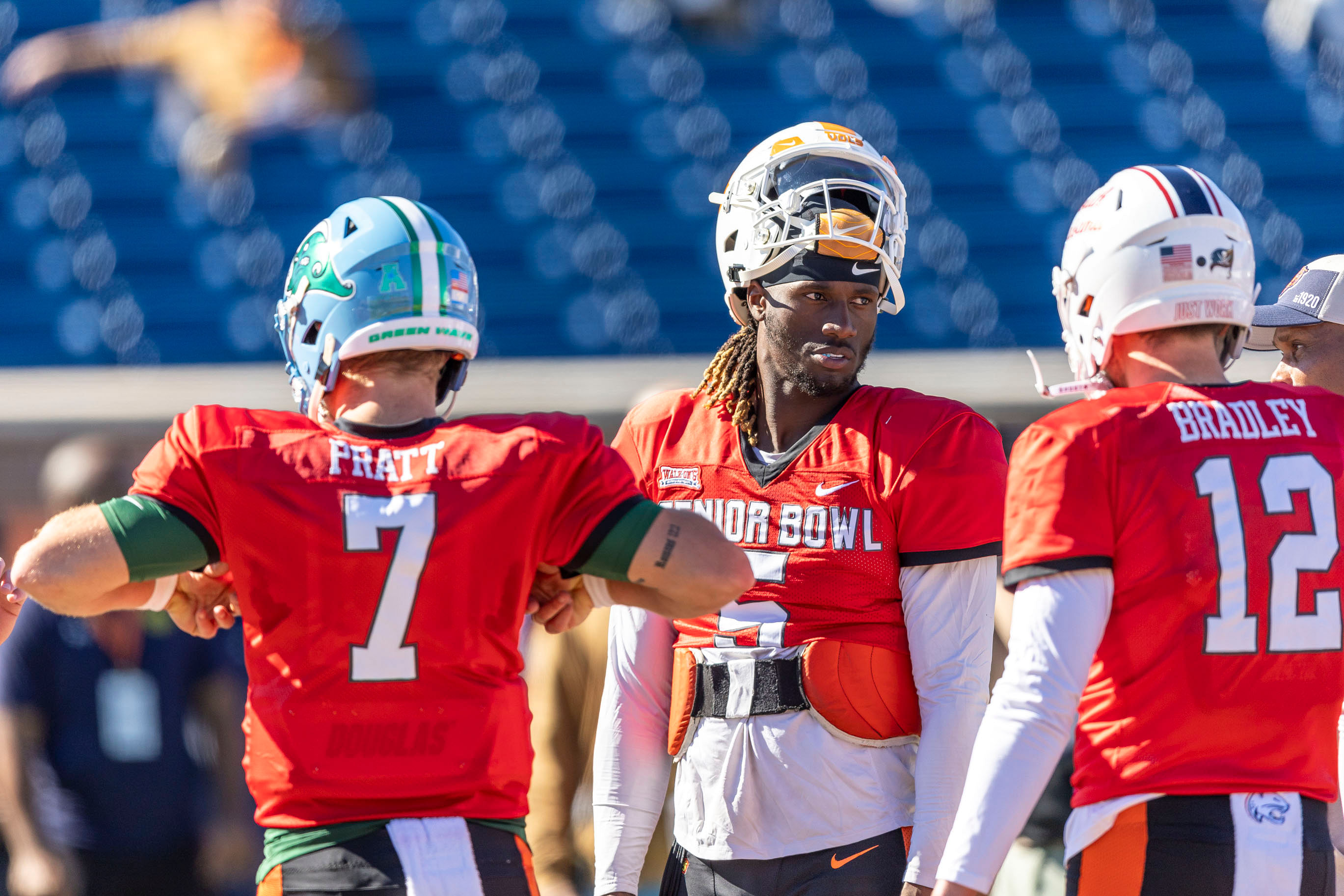 NCAA Football: Senior Bowl Practice