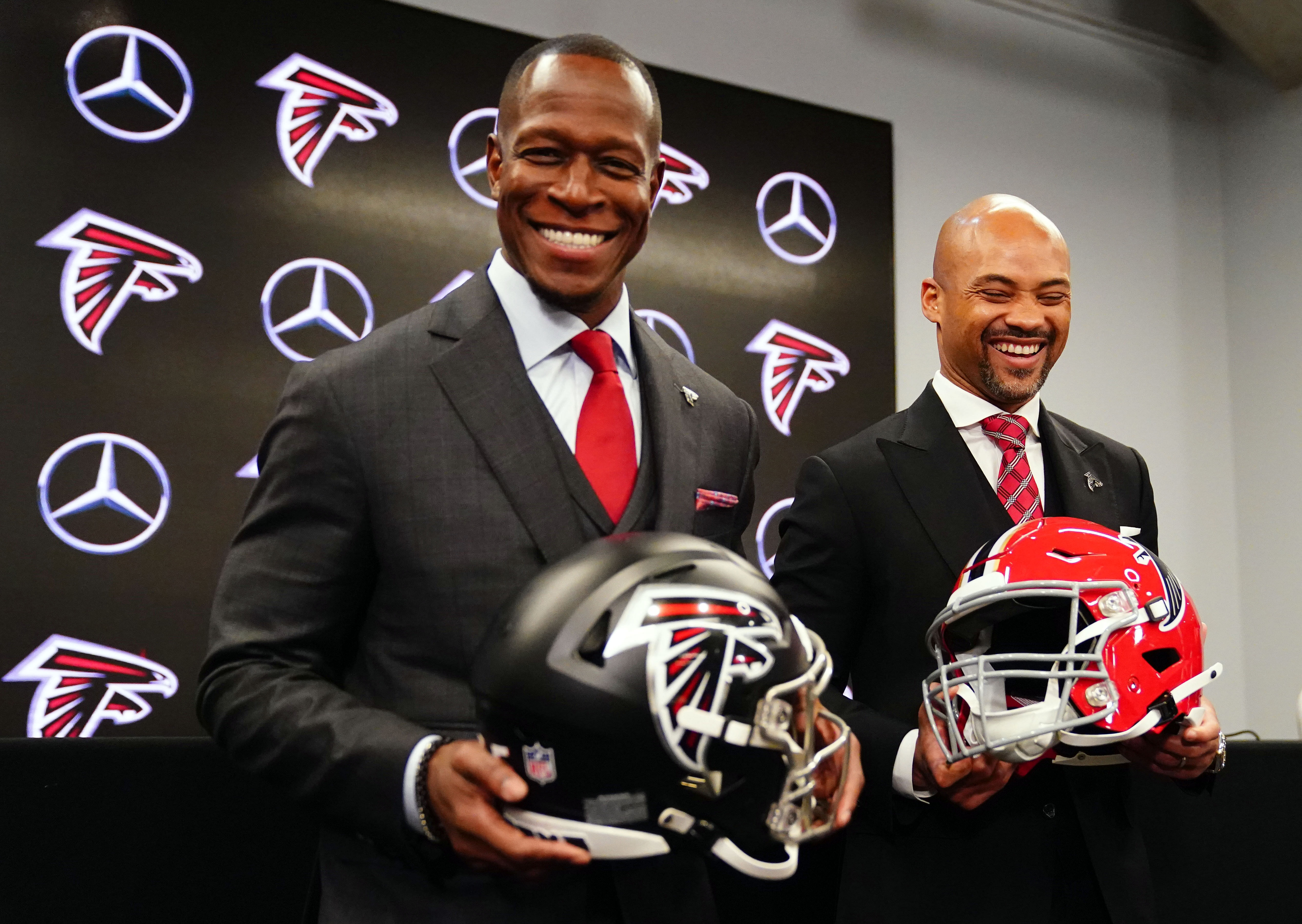NFL: Atlanta Falcons-Head Coach Raheem Morris Introductory Press Conference