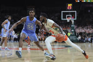 Wooga Poplar shot 38.5% from the 3-point line and averaged 13.1 ppg in the 2023-24 season for Miami.