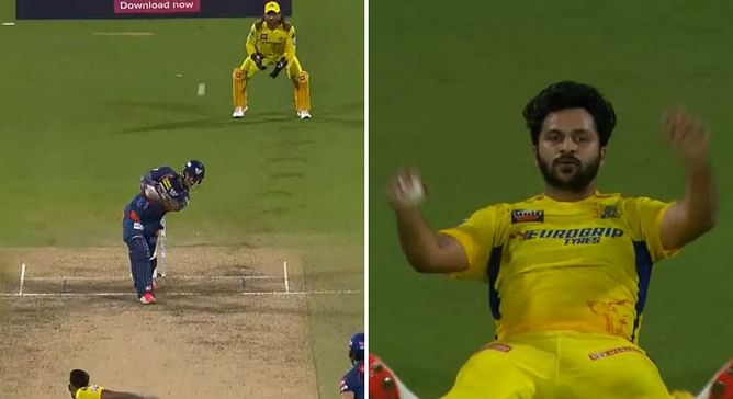 [Watch] Shardul Thakur takes sky-high catch under pressure to dismiss Nicholas Pooran in CSK vs LSG IPL 2024 match