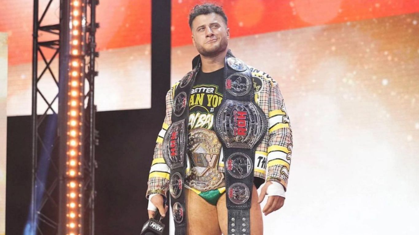 MJF has been absent from AEW since December 2023