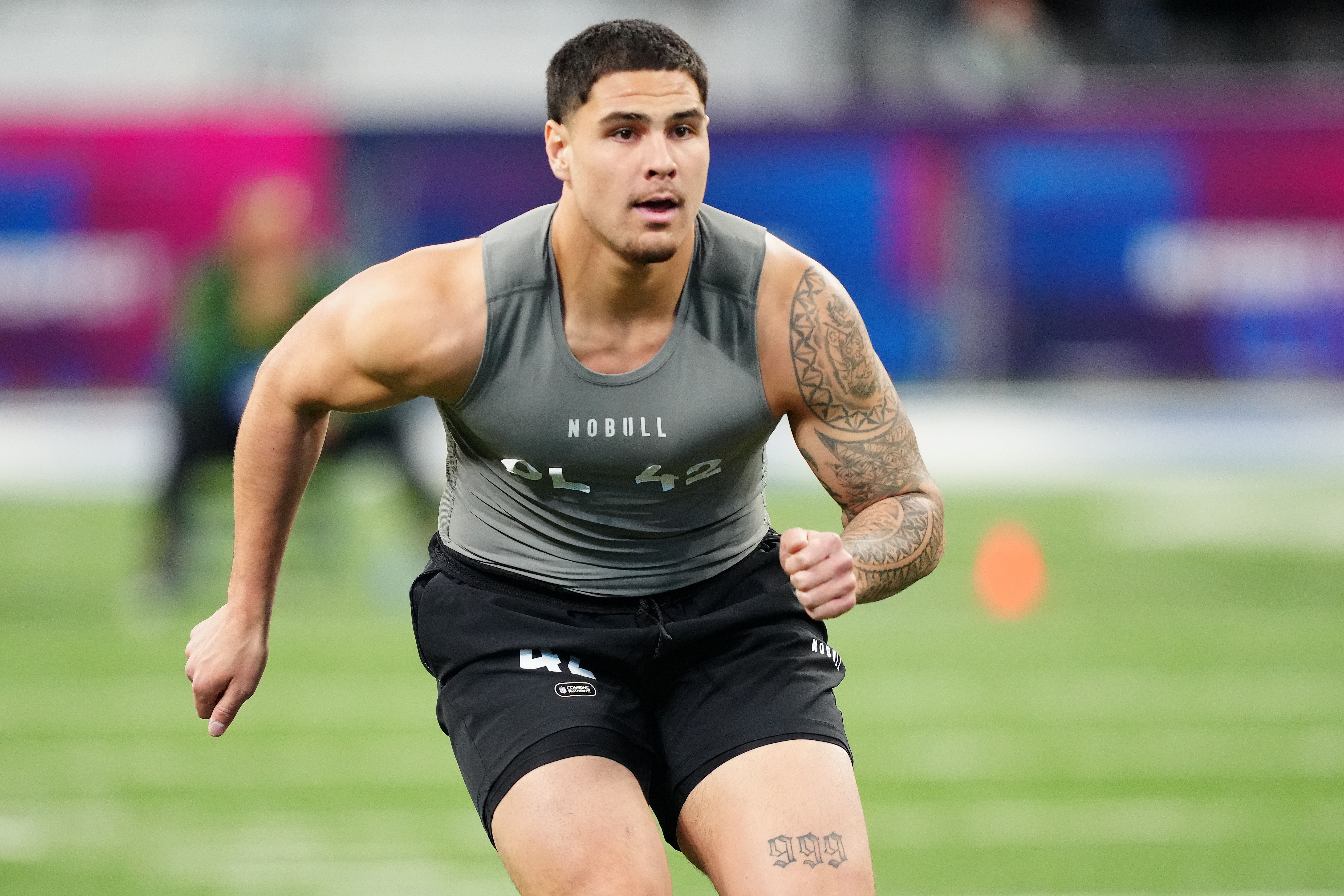 Edge rusher Laiatu Latu is a promising prospect with a significant injury history that could impact his draft position.