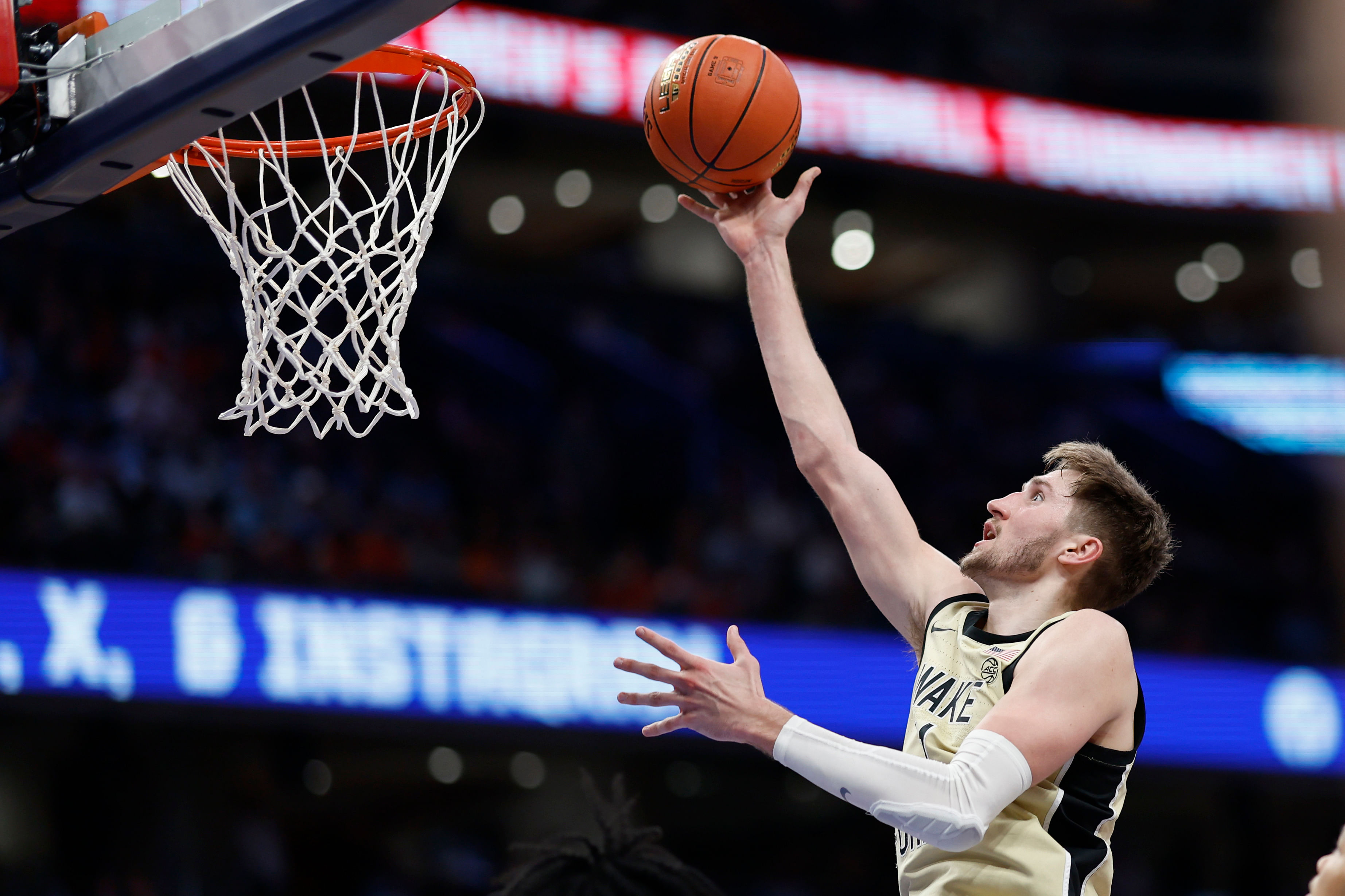 Andrew Carr played for two seasons at Wake Forest.