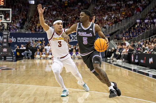 Cam Carter finished with 14.6 ppg, 5.0 rpg, 2.6 apg and 1.4 spg this past season for the Kansas State Wildcats.