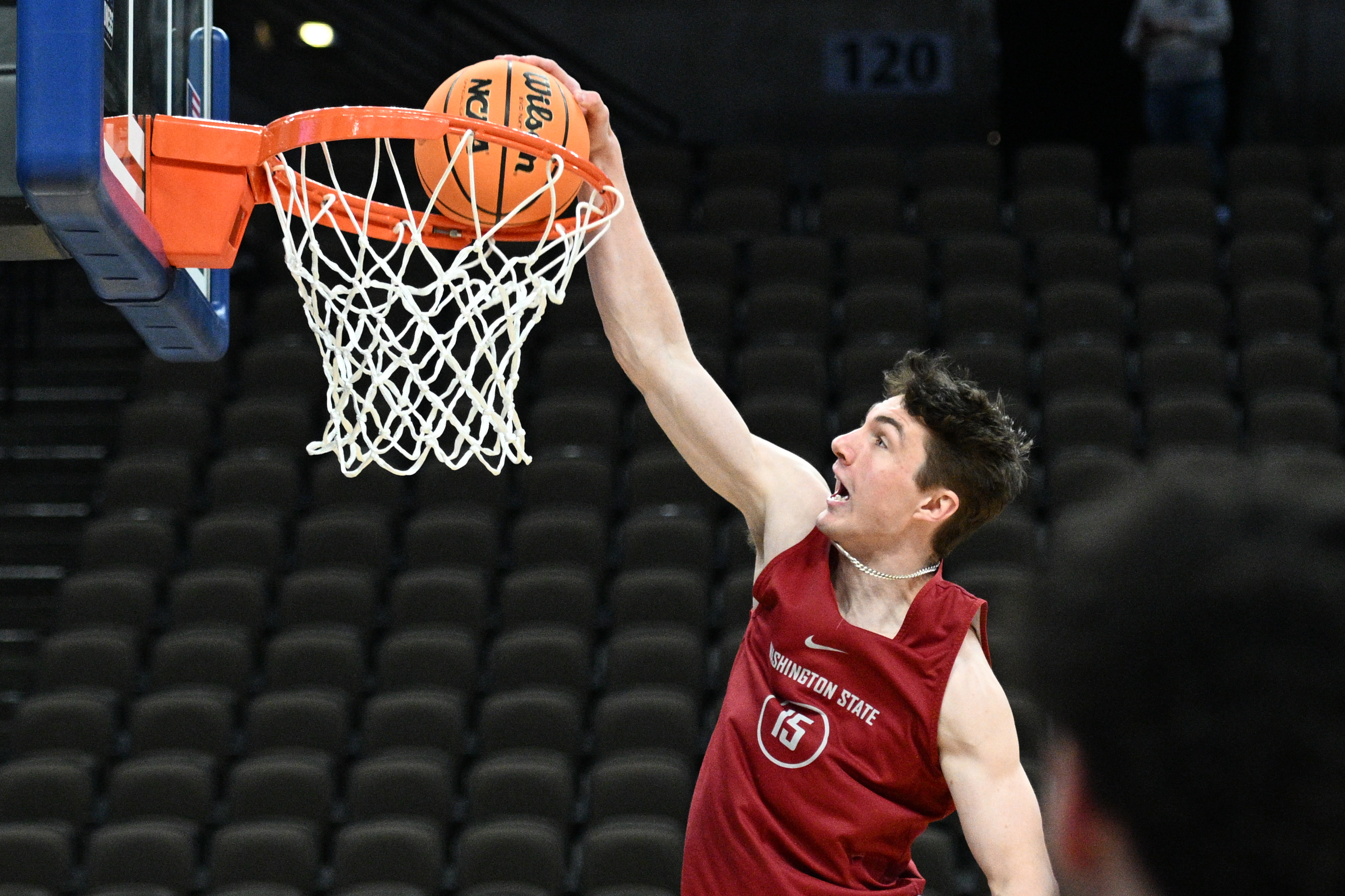 NCAA Basketball: NCAA Tournament First Round-Omaha Practice