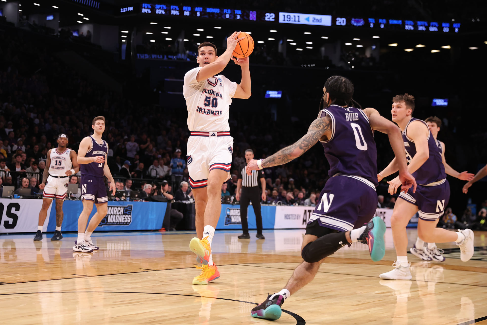 The 7-foot-1 Goldin shot 67.1% from the field last season.