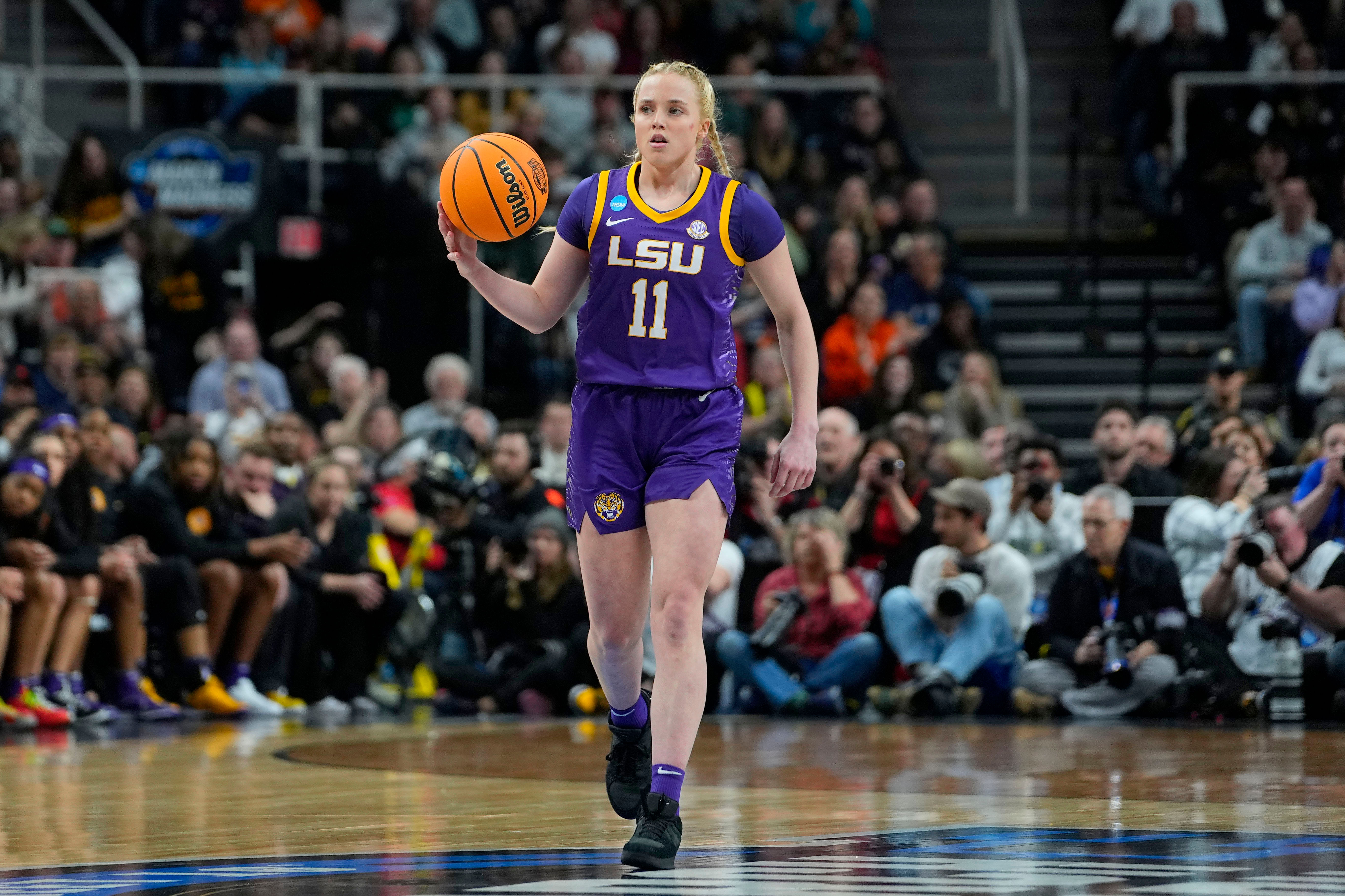 NCAA Womens Basketball: NCAA Tournament Albany Regional-LSU vs Iowa