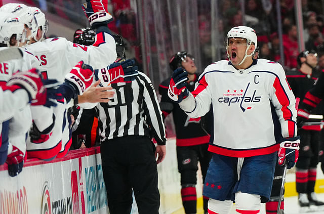 NHL: Washington Capitals at Carolina Hurricanes