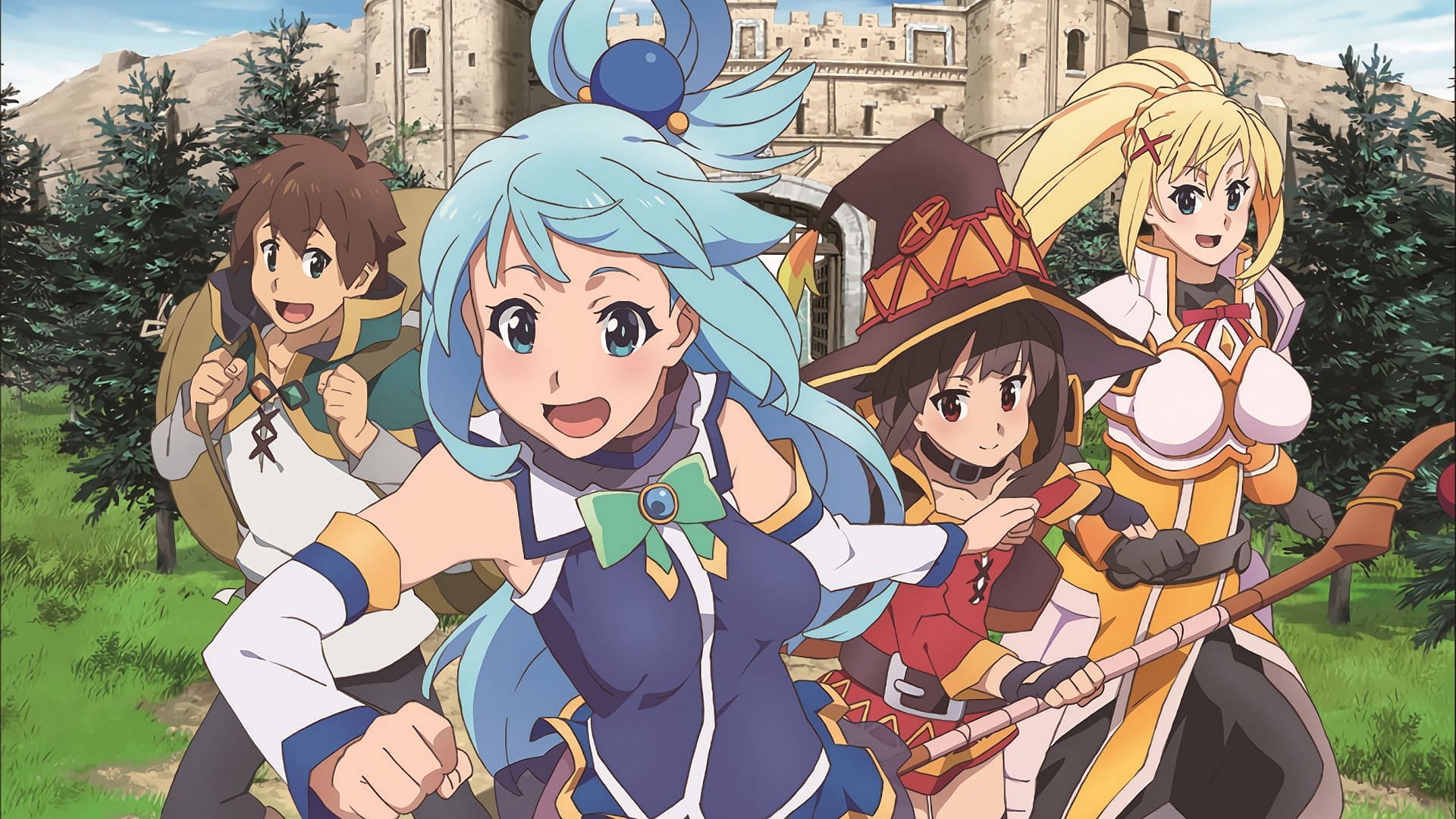 Konosuba (Image via J.C. Staff)