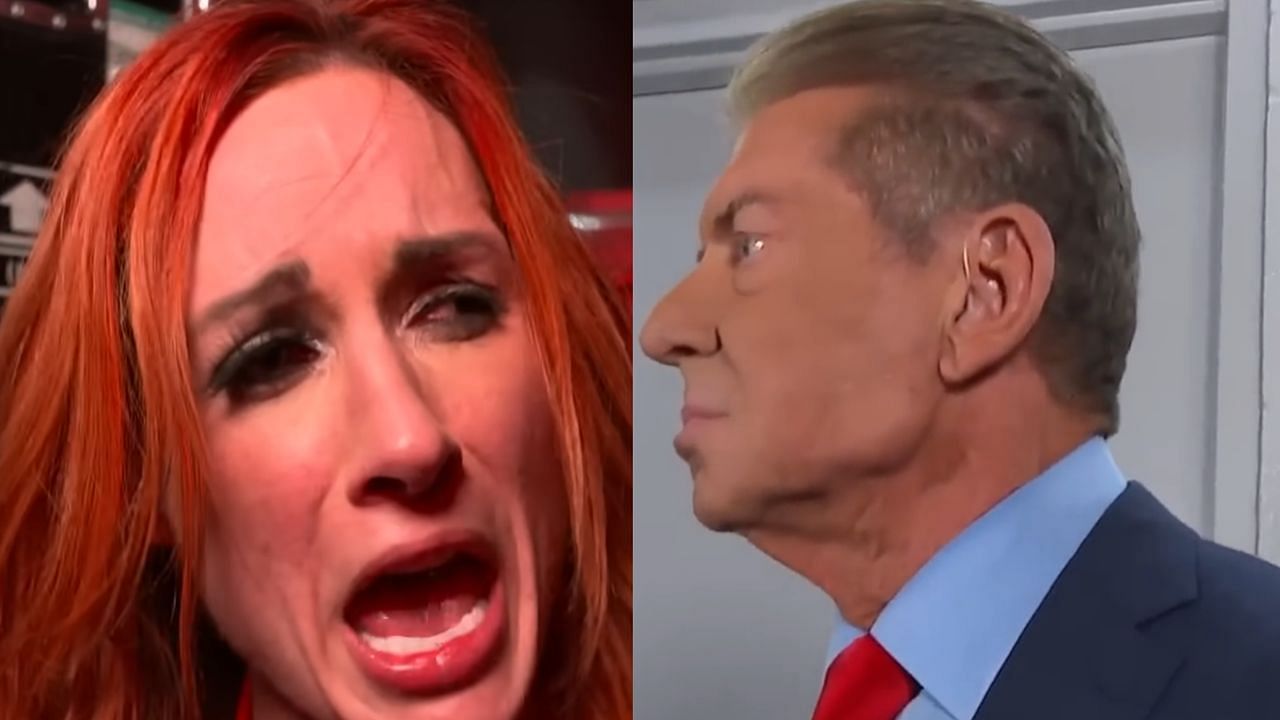Becky Lynch and McMahon (via WWE