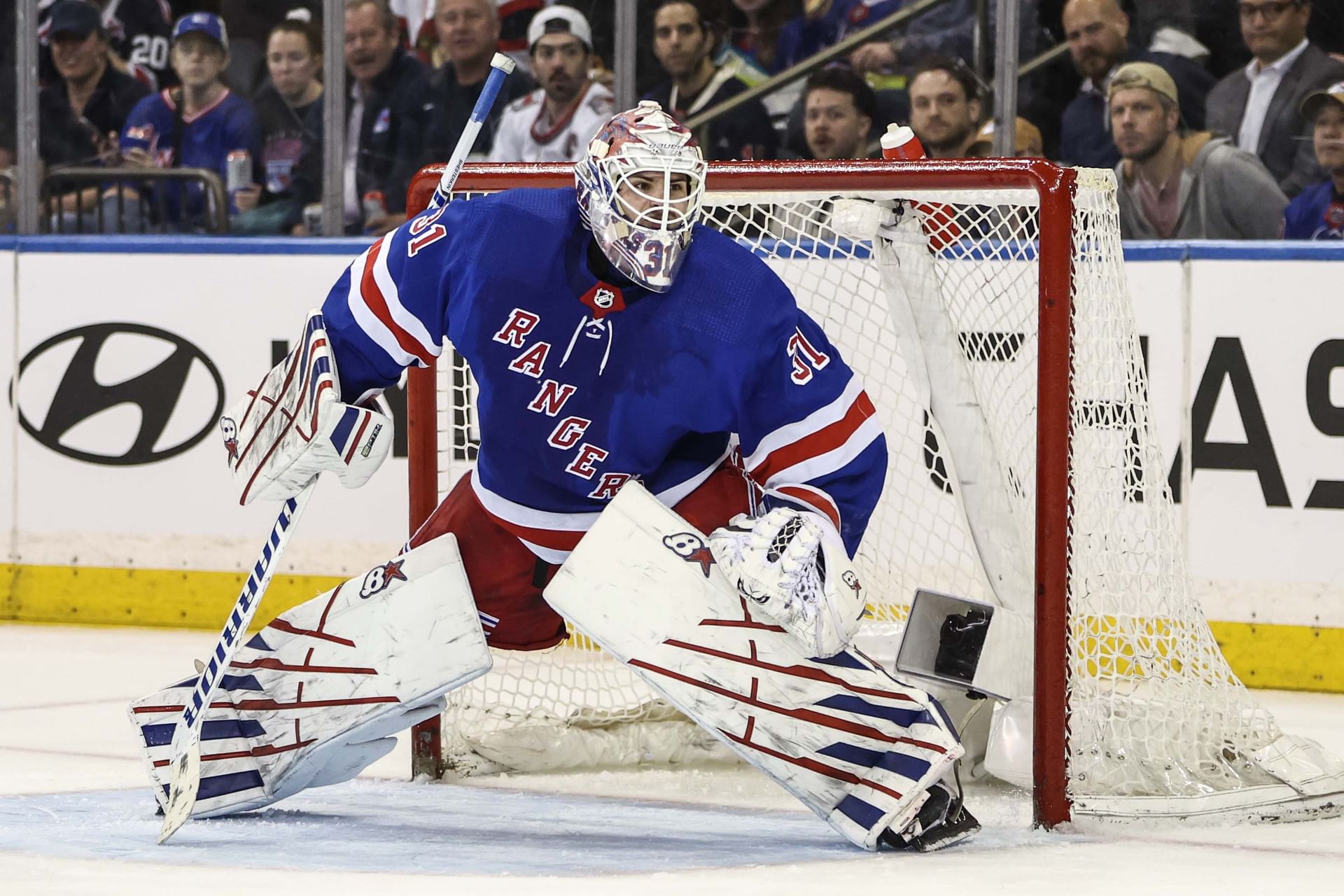 Igor Shesterkin is expected to start for the New York Rangers in Game 2